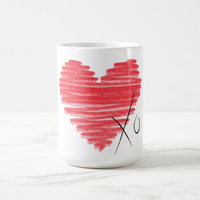 Heart XO Kaffemugg (Center)