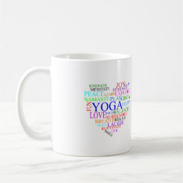Heart Yoga Mugg - unika Yoga-gåvor
