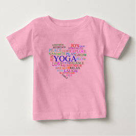 Heart Yoga Shirt - Baby Yoga-kläder Tröja