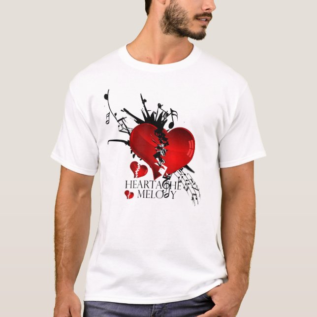 Heartache Melody Tee (Framsida)