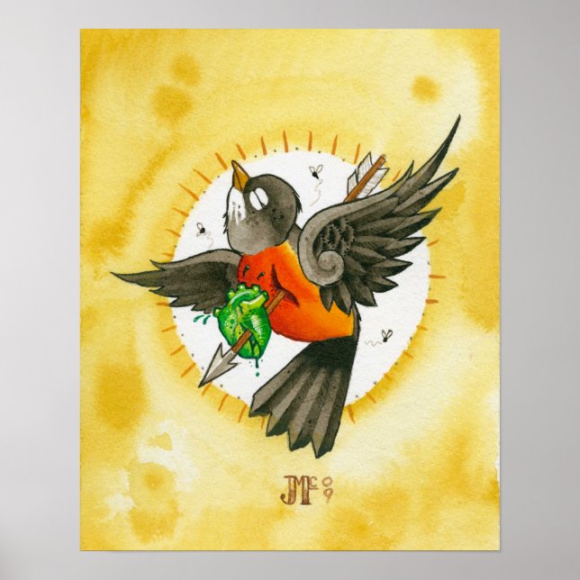 "Heartache" Poster (Framsidan)