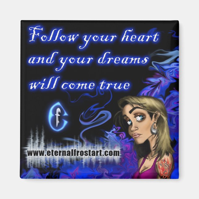 HeartArt4 Magnet (Framsidan)