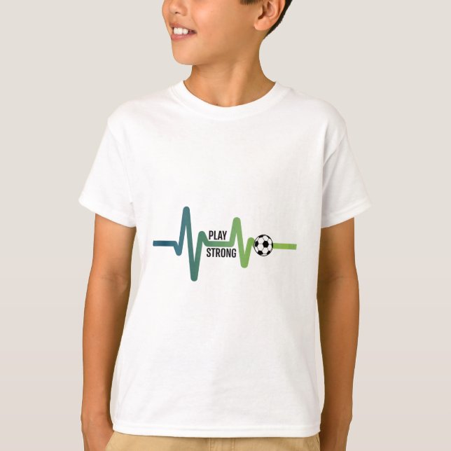 Heartbeat Fotboll Liv Cool Tee  (Framsida)