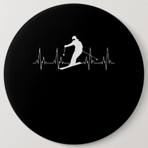 Heartbeat Skift för skidåkare Knapp