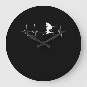 HeartBeat Skift-gåva för skidåkare Stor Klocka
