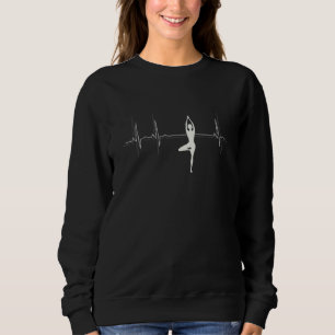 Heartbeat Yoga Jag älskar att praktisera yoga T Shirt