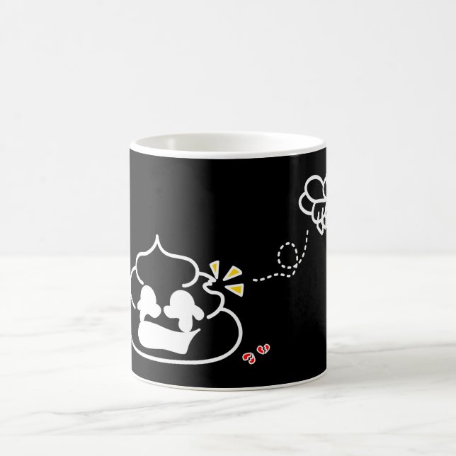 Heartbroke Poop - Brootsch the PooPoo Kaffemugg (Center)