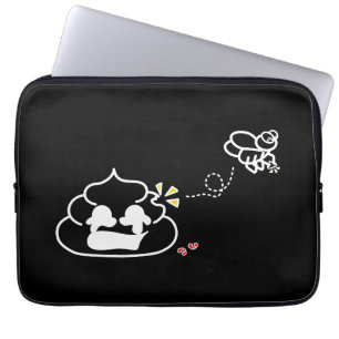 Heartbroke Poop - Brootsch the PooPoo Laptop Fodral