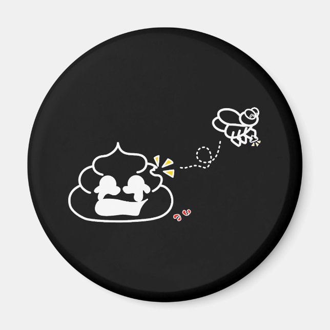 Heartbroke Poop - Brootsch the PooPoo Magnet (Framsidan)