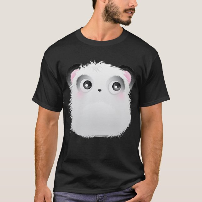 Heartbroken Pandahårigmonster T-shirt (Framsida)