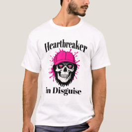 Heartbrytare i Coolan Disguise T-Shirt Skull Desig