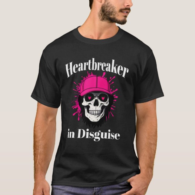 Heartbrytare i Trendiget Disguise Skull T-Shirt Bo (Framsida)