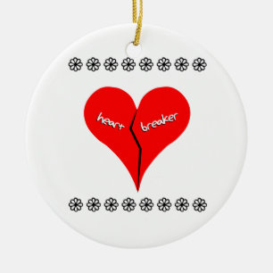 Heartbrytare Julgransprydnad Keramik