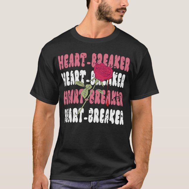 Heartbrytare Valentindagen Hjärtsbrytare T Shirt (Framsida)