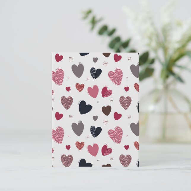 Hearter 3 vykort (Stående Fram)