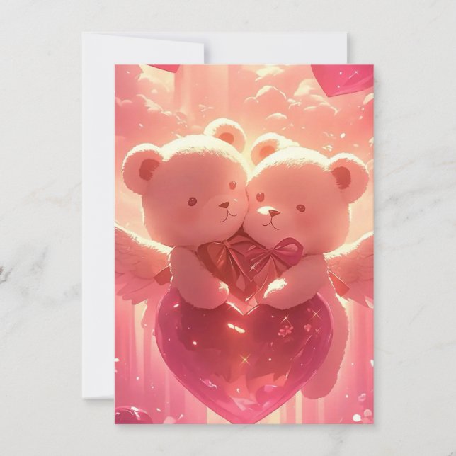 Hearter in Harmony: Sweet Wedding Investigation" Inbjudningar (Framsida)