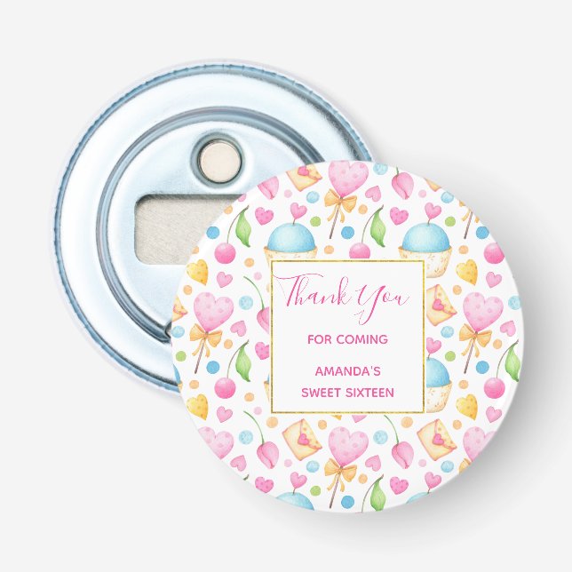 Hearter och Muffinsar Mönster-partis favoriter på  Flasköppnare (Framsidan)