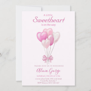 Hearter/Valentine ThMB Shower Inbjudningar