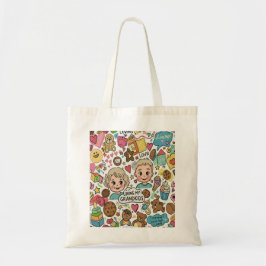 Heartfe Grandparent Gifts: "Loving My Barnbarn" Tygkasse