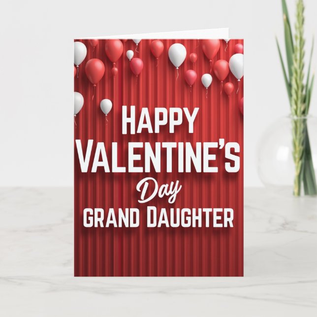 Heartfelt Granddaughter Card Kort (Framsida)