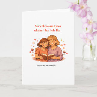 Heartfelt Mother's Day Card – Real Love Nailed It Kort