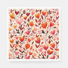 Heartfilt Blooms Pappersservett