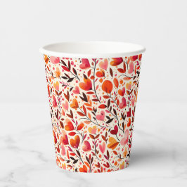 Heartfilt Elegance: Alla hjärtans dag Pappra kopp