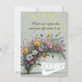 Heartfilt Gratitude Tack Kort