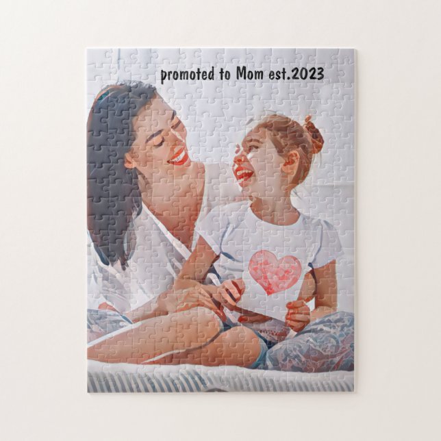 Heartfilt Mamma Kärlek Ram Pussel (Vertikal)