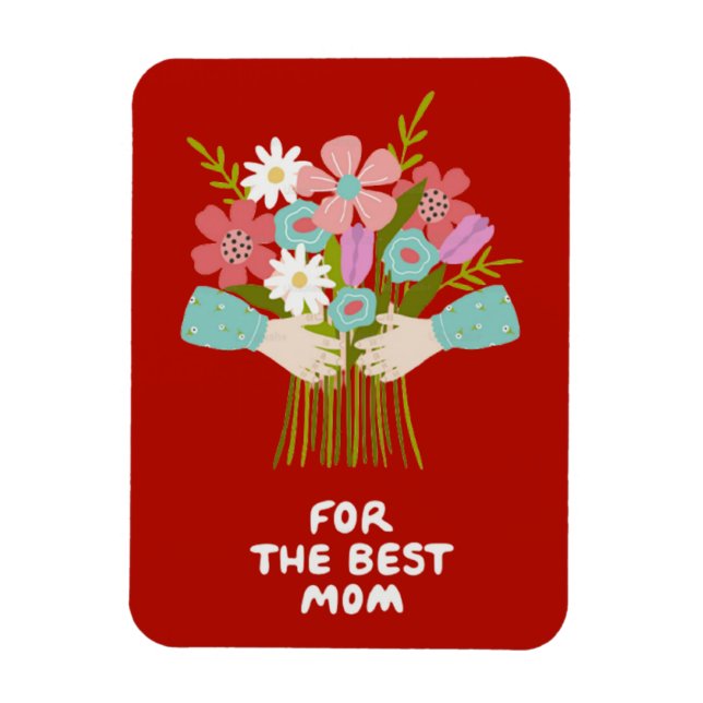 Heartfilt Mor dag Magnet (Vertikal)