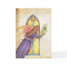 Heartfilt Tack med Angel & Bouquet