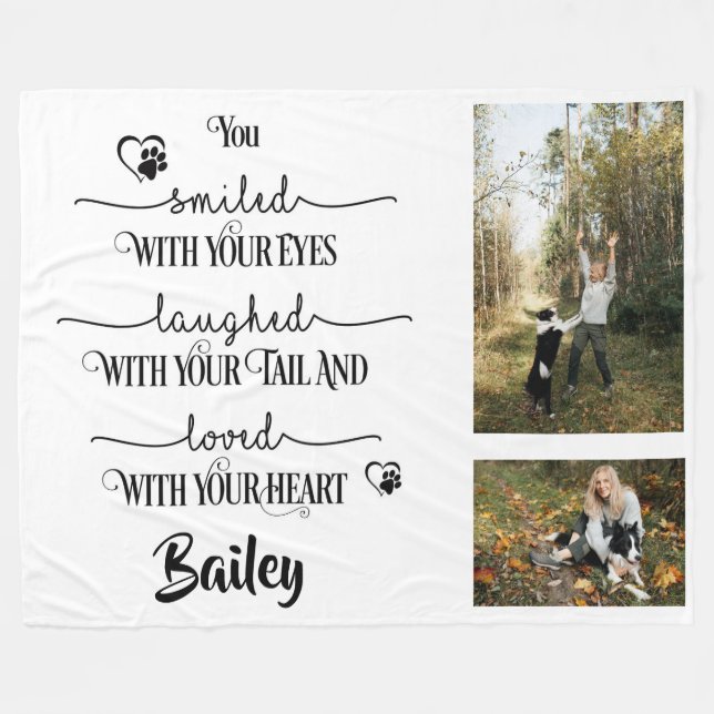 Heartfilt Tribute Fleecefilt (Framsidan (Horisontell))