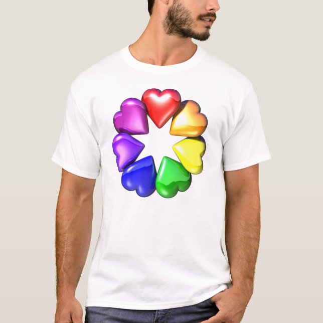 HeartFlower T-shirt (Framsida)