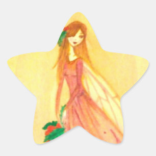HEarth Fairy Stjärnformat Klistermärke