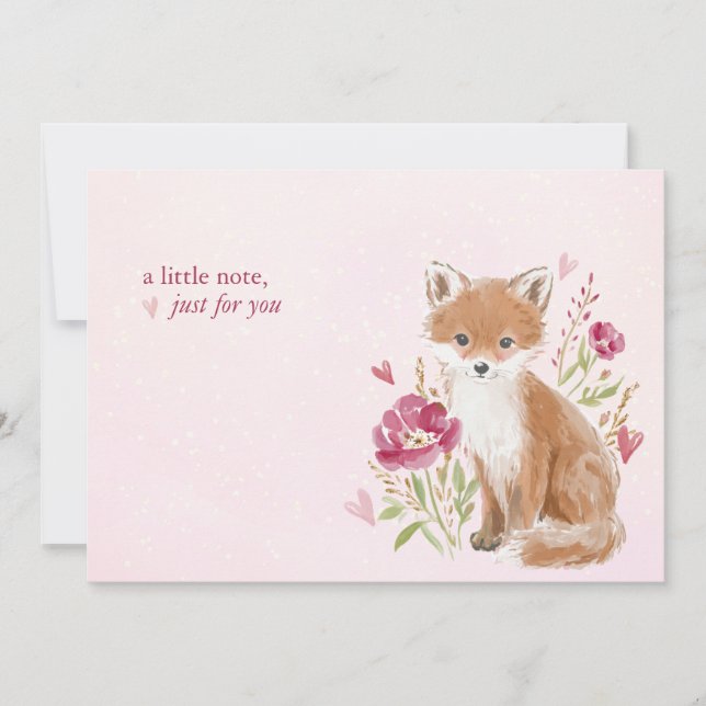 Hearthlight Notes A Little Love Romantic Winter Anteckningskort (Framsida)