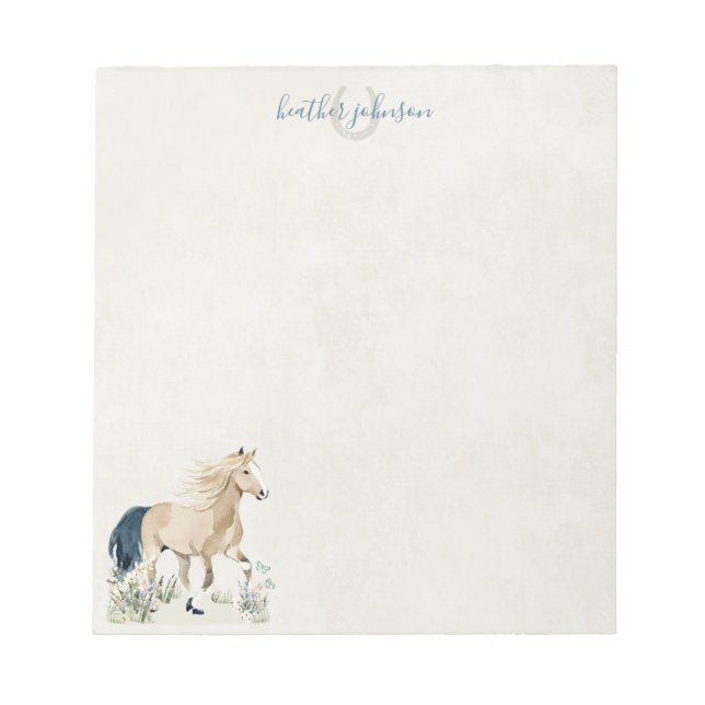 Hearthlight Notes Meadow & Mane Notes Anteckningsblock (Framsida)