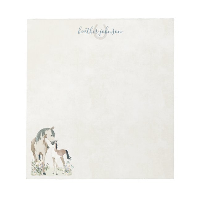 Hearthlight Notes Meadow & Mane Notes Anteckningsblock (Framsida)