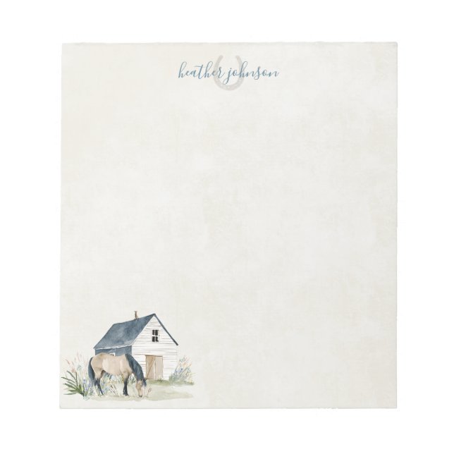 Hearthlight Notes Meadow & Mane Notes Anteckningsblock (Framsida)