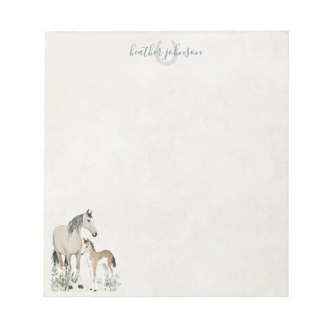 Hearthlight Notes Meadow & Mane Notes Anteckningsblock (Framsida)