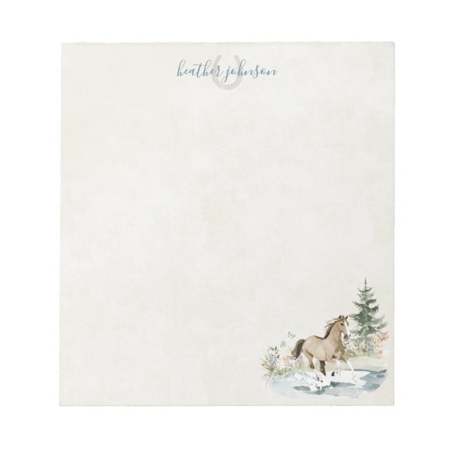 Hearthlight Notes Meadow & Mane Notes Anteckningsblock (Framsida)