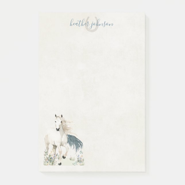 Hearthlight Notes Meadow & Mane Notes Post-it Block (Framsida)