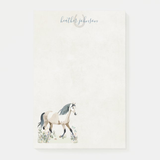 Hearthlight Notes Meadow & Mane Notes Post-it Block (Framsida)