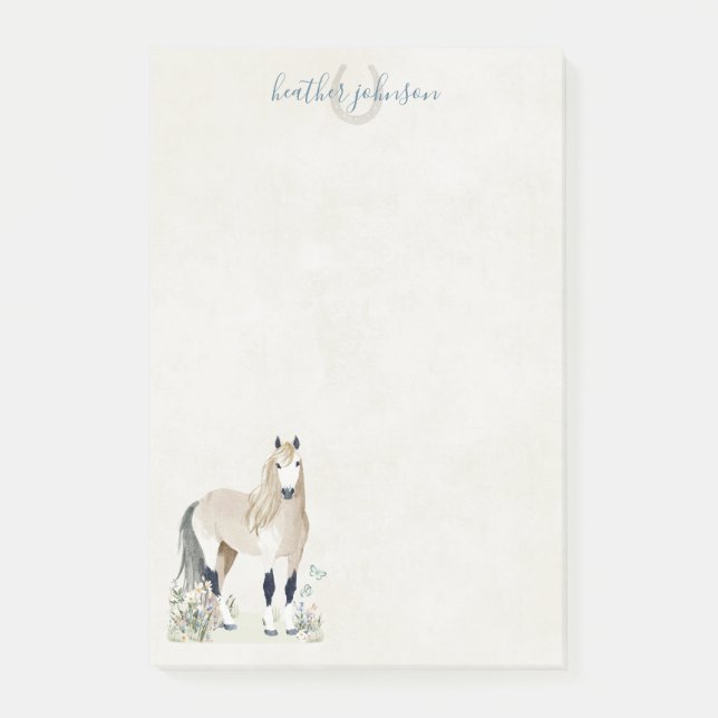 Hearthlight Notes Meadow & Mane Notes Post-it Block (Framsida)
