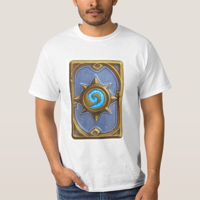 Hearthstone Bakre Kort-skjorta T Shirt (Framsida)