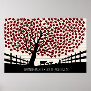 Heartland - 250 Namnteckning Guest Bok Alternative Poster