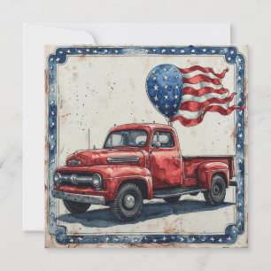 Heartland Flagga Explorer: Vintage Glory Julkort