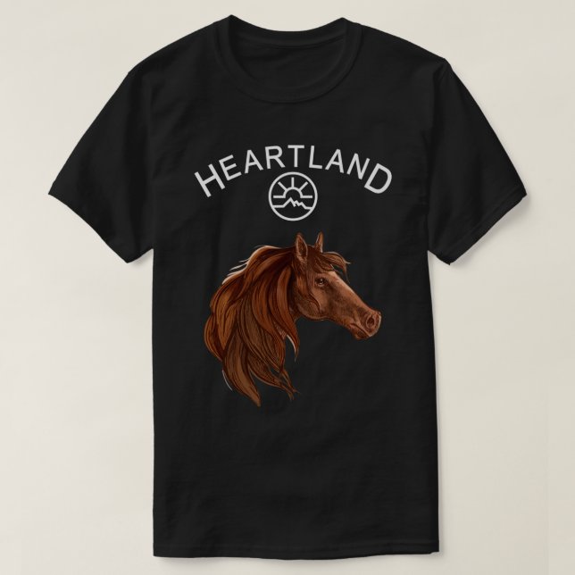 Heartland , Heartland Horse      T Shirt (Design framsida)