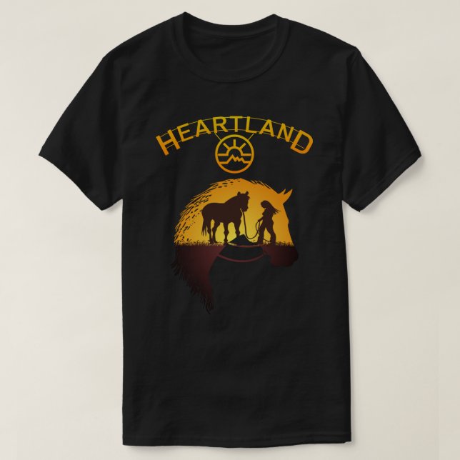 Heartland, Heartland Ranch, Horse Lovers, Horse Ow T Shirt (Design framsida)