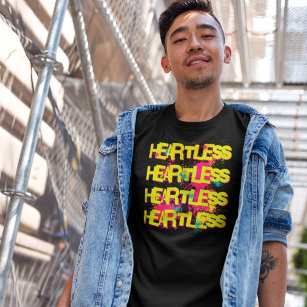 Heartless Graffiti Grunge T Shirt