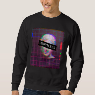 Heartless Vaporwave Aesthetic David Statue Eboy Eg Lång Ärmad Tröja
